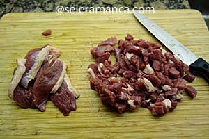 Membuat Bebek Masak Pak Choy Step 1