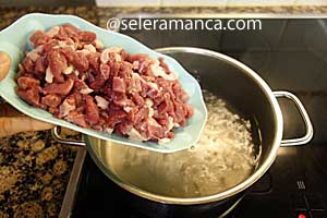 Membuat Bebek Masak Pak Choy Step 2