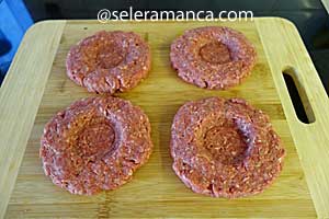 Masak Beef Burger Step 6