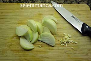 Masak Ayam Lada Hitam Step 1