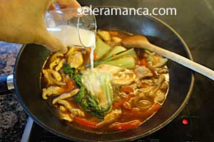 Masak Ayam Lada Hitam Step 14