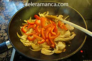 Masak Ayam Lada Hitam Step 6