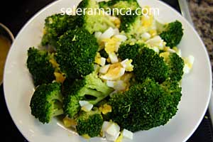 Cooking Brokoli Telur Saus Bawang Mentega Step 14