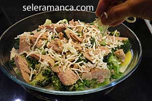 Masak Brokoli Tuna Casserole Step 13