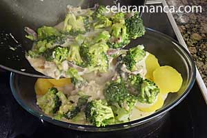 Masak Brokoli Tuna Casserole Step 9