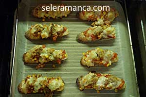 Cooking Bruschetta Tuna Step 11