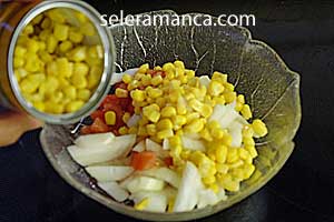 Cooking Bruschetta Tuna Step 2