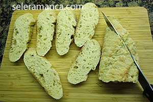 Cooking Bruschetta Tuna Step 6