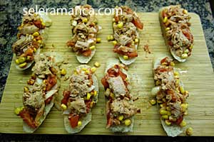 Cooking Bruschetta Tuna Step 7