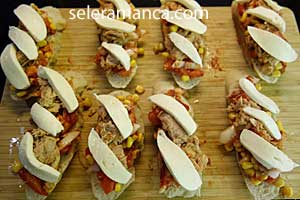 Cooking Bruschetta Tuna Step 9