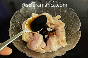 Masak Ayam Shapta Step 1