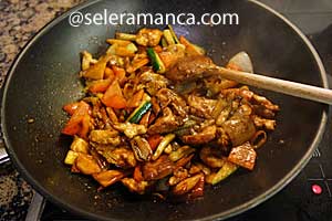 Masak Ayam Shapta Step 17