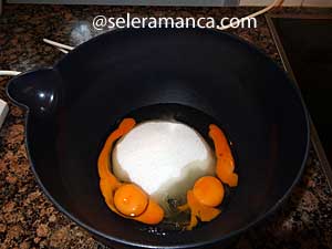 Masak Chocolate Coconut Bounty Step 1