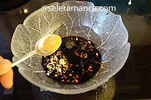 Masak Enoki Beef Roll Step 2