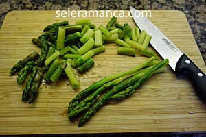 Cooking Frittata Agli Asparagi Step 4