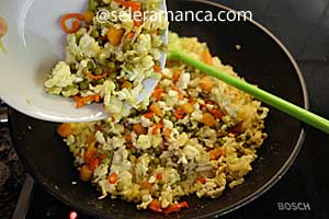 Masak Nasi Goreng Hongkong Golden Fried Rice Step 13