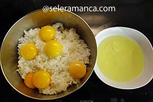 Masak Nasi Goreng Hongkong Golden Fried Rice Step 2