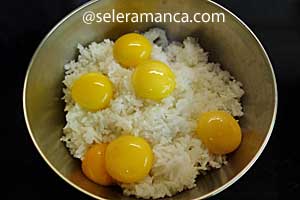 Masak Nasi Goreng Hongkong Golden Fried Rice Step 3