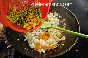 Masak Nasi Goreng Hongkong Golden Fried Rice Step 9