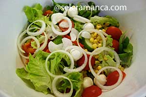 Masak Salad Sayuran Italia Step 1