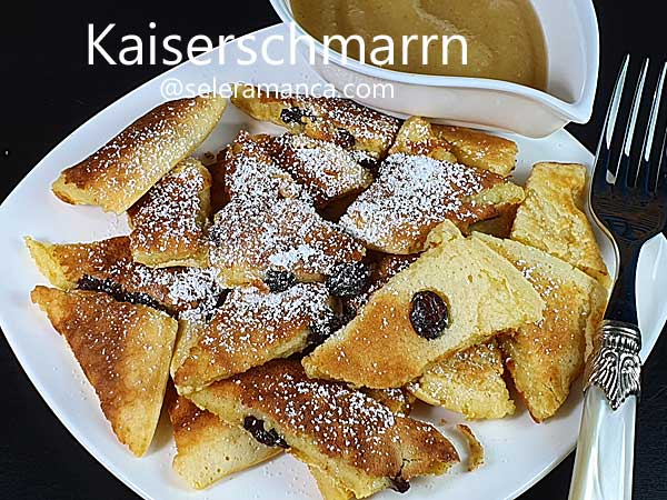 Resep kue Kaiserschmarrn asli Austria