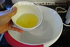 Putih Telur untuk Kaiserschmarrn