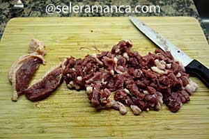 Masak Nasi Tim Bebek Step 1