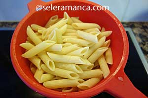 Masak Pasta & Bola Daging Casserole Step 2