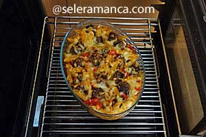 Masak Pasta & Bola Daging Casserole 22