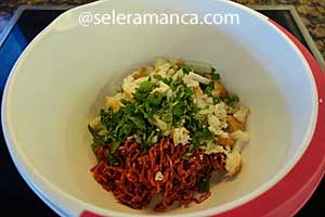 Masak Pasta & Bola Daging Casserole Step 4