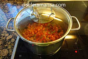 Masak Pasta Napolitana Step 11