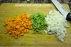 Masak Pasta Napolitana Step 2