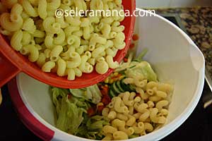 Masak salad dari pasta Step 8