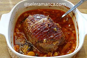 Masak KalkunGulungPanggang Step 13