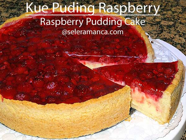 Kue Puding Raspberry