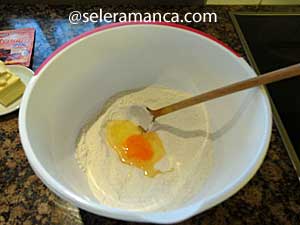 Masak Kue Raspberry Pudding Step 10