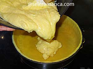 Masak Kue Raspberry Pudding Step 16