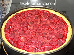 Masak Kue Raspberry Pudding Step 19