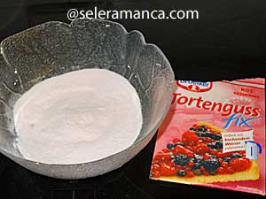 Masak Kue Raspberry Pudding Step 20