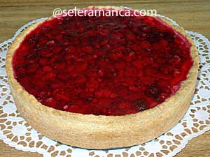 Masak Kue Raspberry Pudding Step 24