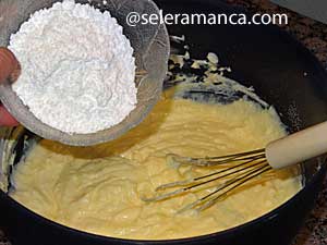 Masak Kue Raspberry Pudding Step 5