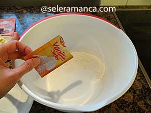 Masak Kue Raspberry Pudding Step 8