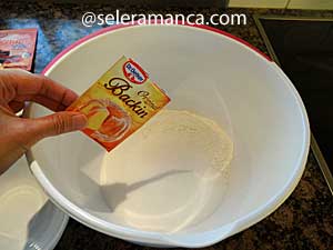 Masak Kue Raspberry Pudding Step 9