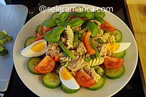 Masak Salad Pasta Ikan Tuna Step 12