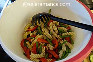 Masak Salad Pasta Ikan Tuna Step 9