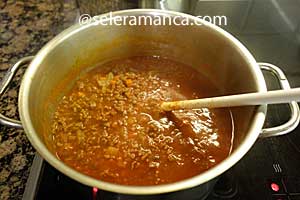 Masak Spaghetti Bolognese Step 10