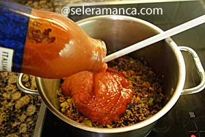 Masak Spaghetti Bolognese Step 6