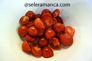 Masak Spaghetti Saus Tomat Segar Step 1