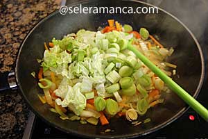 Masak Tumis Ayam Sayuran Step 6