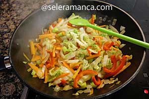 Masak Tumis Ayam Sayuran Step 7